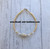 14k gold clear oval pave bracelet