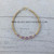 14k gold June Birthstone bracelet