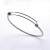 60mm Stainless steel silver expandable bracelet