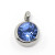 Rhinestone  cobalt charm