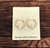 14k gold pave small heart hoop earrings.