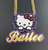 Kitty Acrylic Character nameplate necklace #2