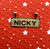 14k gold filled  Nicky Block nameplate #2