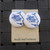 Duke fabric button earrings #2