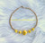 14k Gold Yellow Dice bracelet #2