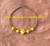 14k Gold Yellow Dice bracelet #2