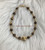 14k gold Tiger Eye  bracelet