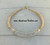 14k gold Clear pave double bangle #2