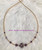 14k gold Purple Heart Stardust necklace #3