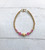 14k gold October satin bracelet kids