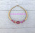 14k gold ANY COLOR stardust oval bangle