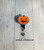 Halloween pumpkin planar badge reel