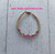 14k gold October bracelet kids #2