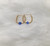 14k gold XS September  hoop earrings