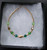 14k gold filled green twist bracelet #2