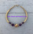 14k gold ANY COLOR ball medium bangle