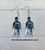 Muhammad ALi planar earrings