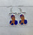 Maya Angelou planar earrings