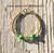 14k gold Lime Green dice bracelet kids #2