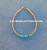 14k gold Turquiose Birthstone bracelet