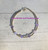 14k gold Purple Birthstone bracelet