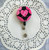 Pink breast cancer heart badge reel #2