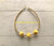14k Gold filled Yellow Dice bracelet #3