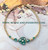 14k gold May heart stardust bracelet #1
