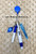 Blue Medical badge reel #2