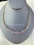 14k gold ANY COLOR Heart Stardust necklace #3