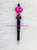 Dark pink Stethoscope custom  beadable pen #1