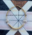 14k gold clear Pave heart half bangle