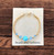 14k gold blue cube bracelet kids