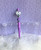Stethoscope purple beadable pen