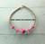 14k Gold Pink Dice bracelet #2