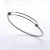 65mm Stainless steel silver expandable bracelet