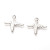 10pc EKG stainless steel charms