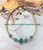 14k gold green dice bracelet #2