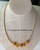 14k gold November pave necklace #2