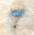 Wound Care Nurse glitter badge reel