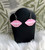AKA lips planar earrings #1