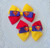 Superman 3 inch hair bows