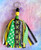 Jamaica Large  tassel Keychain