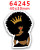 Black woman crown planar resin