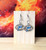 Dolphins oval charm earrings