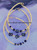 14k gold 3pc black bracelet set #1