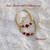 14k gold Medium January hoop earrings