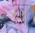 14k gold Medium January earrings