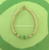 14k gold August bracelet kids #2