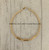 14k All gold tube bracelet #1
